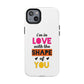 Orange Divide Symbol Tough Magnetic case