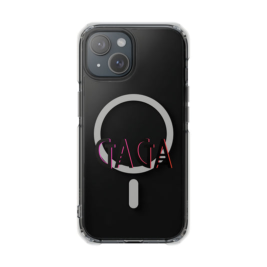 Electric Neon Magnetic clear case