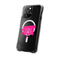 Electric Graffiti Drip Magnetic clear Impact case