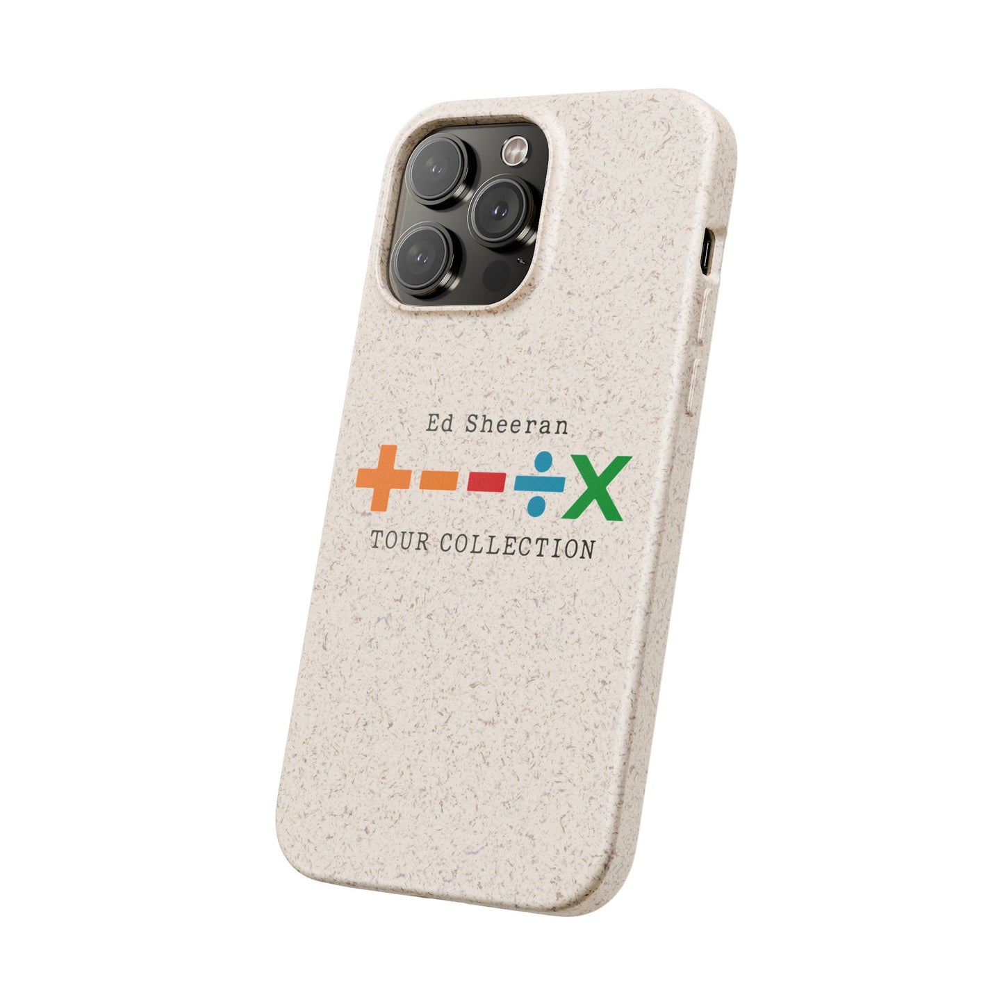 Biodegradable Cases for iPhone 12 to 16 Pro Max Showcasing – Ed Sheeran Edition