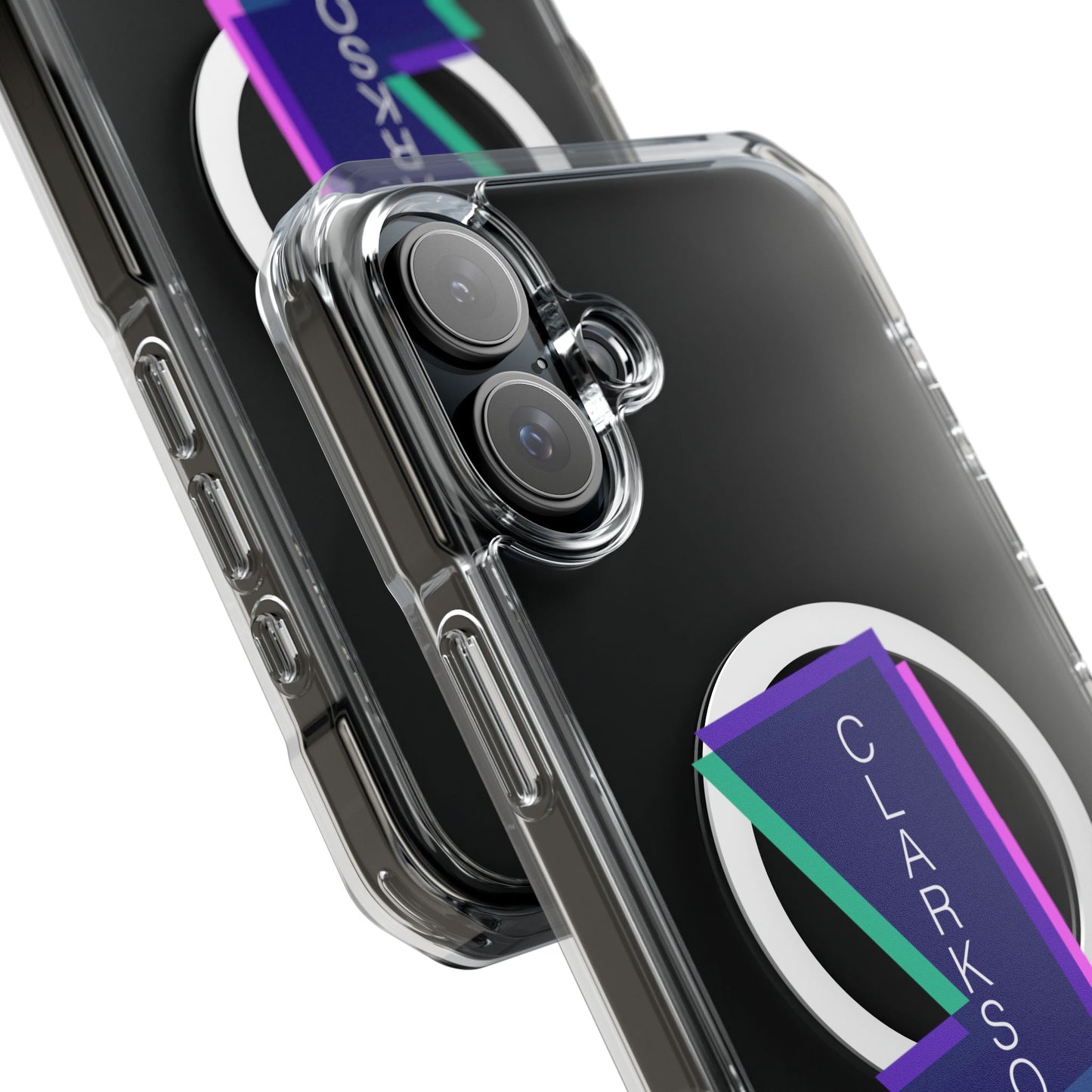 Neon Bolt Energy Magnetic clear Impact Case