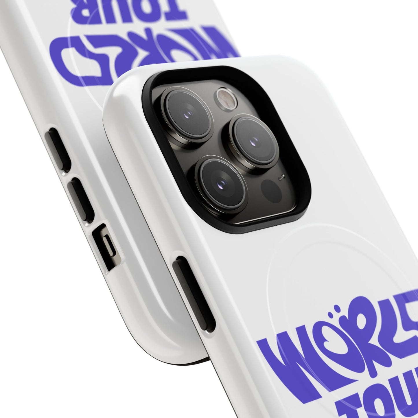 World Tour Bubble Letter Tough Magnetic phone case