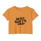 Retro Girl Power Women's Festival Crop Top