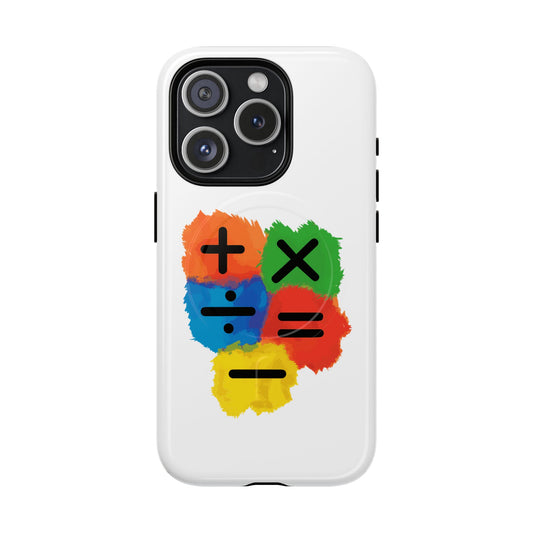 Orange Equals Symbol Tough Magnetic case