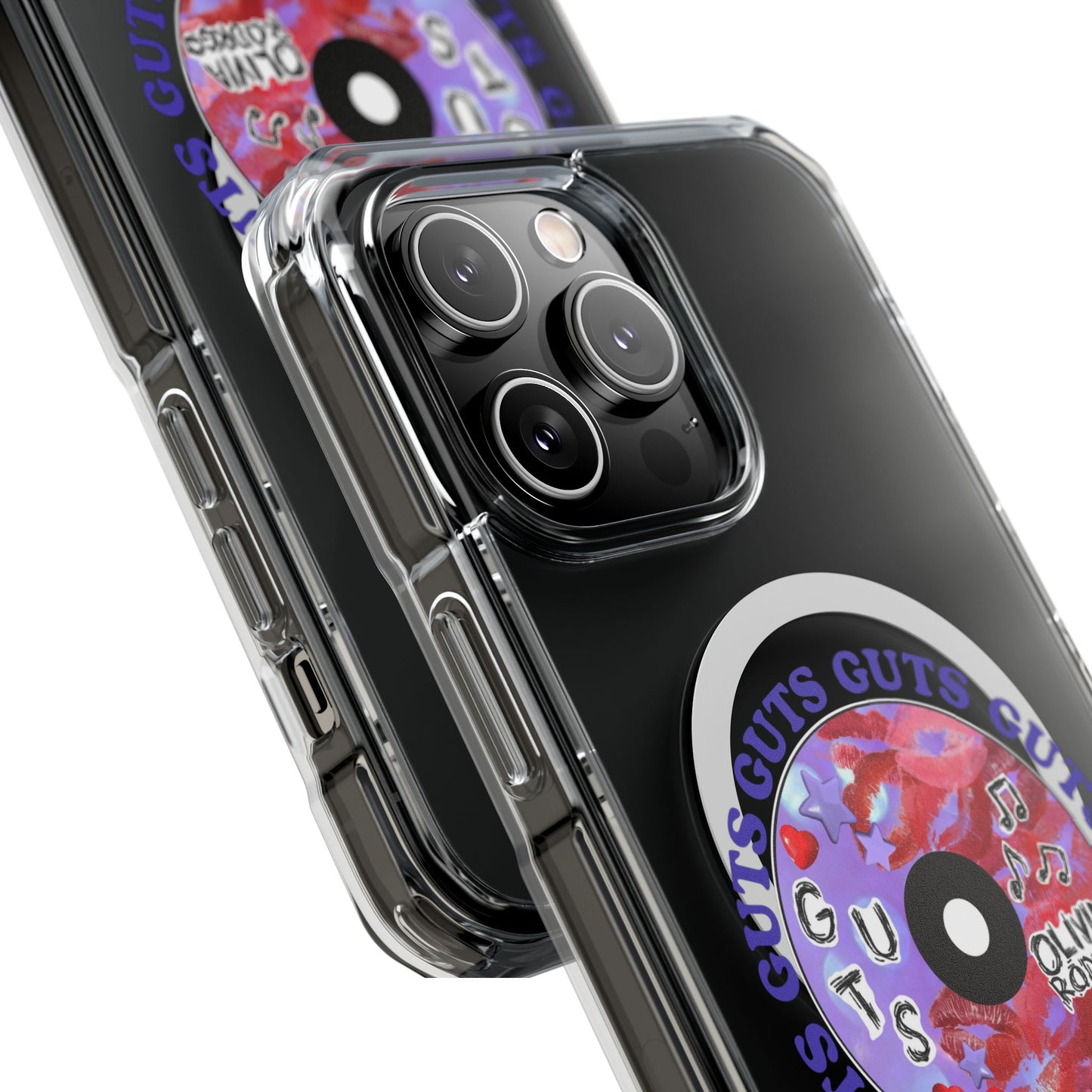 Guts Album Art CD Magnetic Clear Impact Case