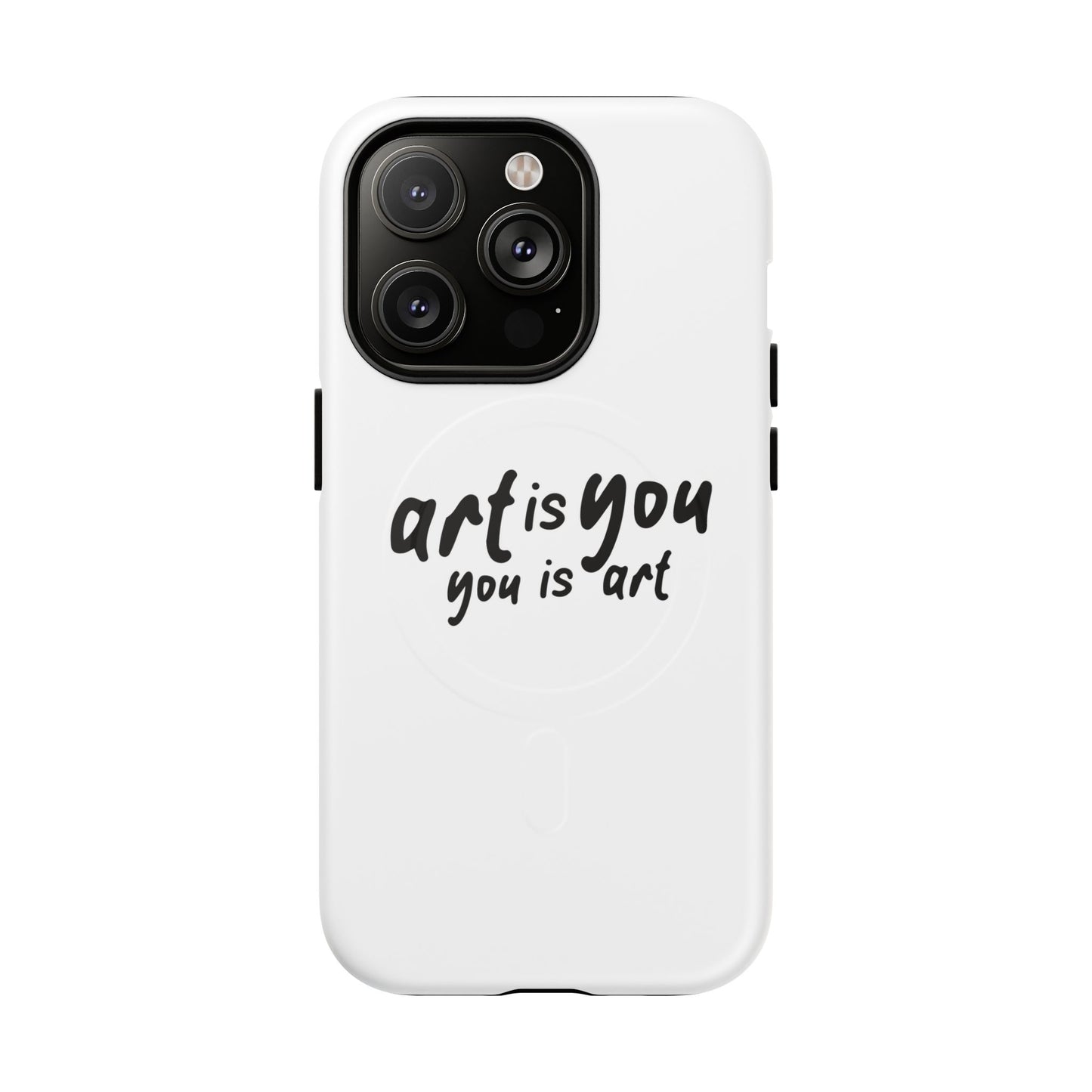 Red Scribble Heart Tough Magnetic Case