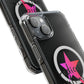 Flame Script Statement Magnetic Clear Impact case
