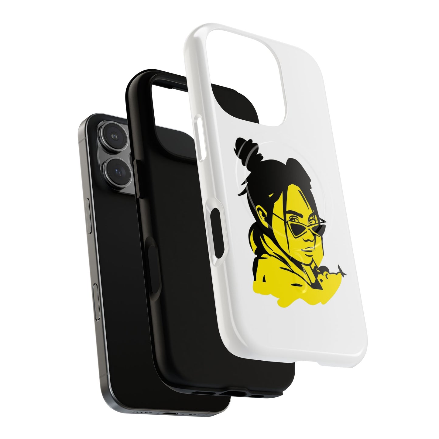 Neon Mood Portrait Tough Magnetic Case