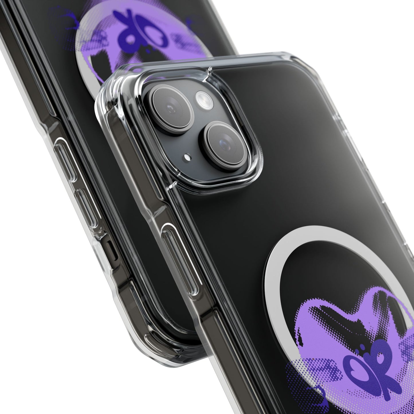 Heart Balloon OR Pop Art Magnetic Clear Impact Case