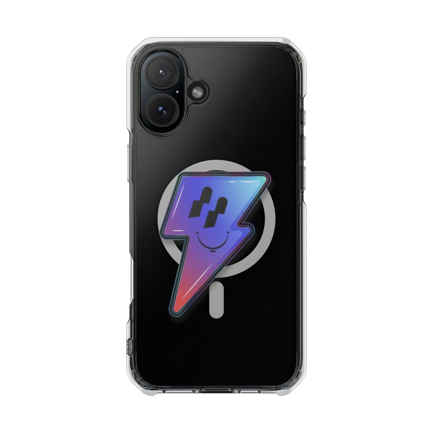 Smiley Charge Pop Magnetic clear Impact case