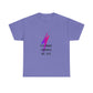 Power Surge Bolt Unisex Heavy cotton tee