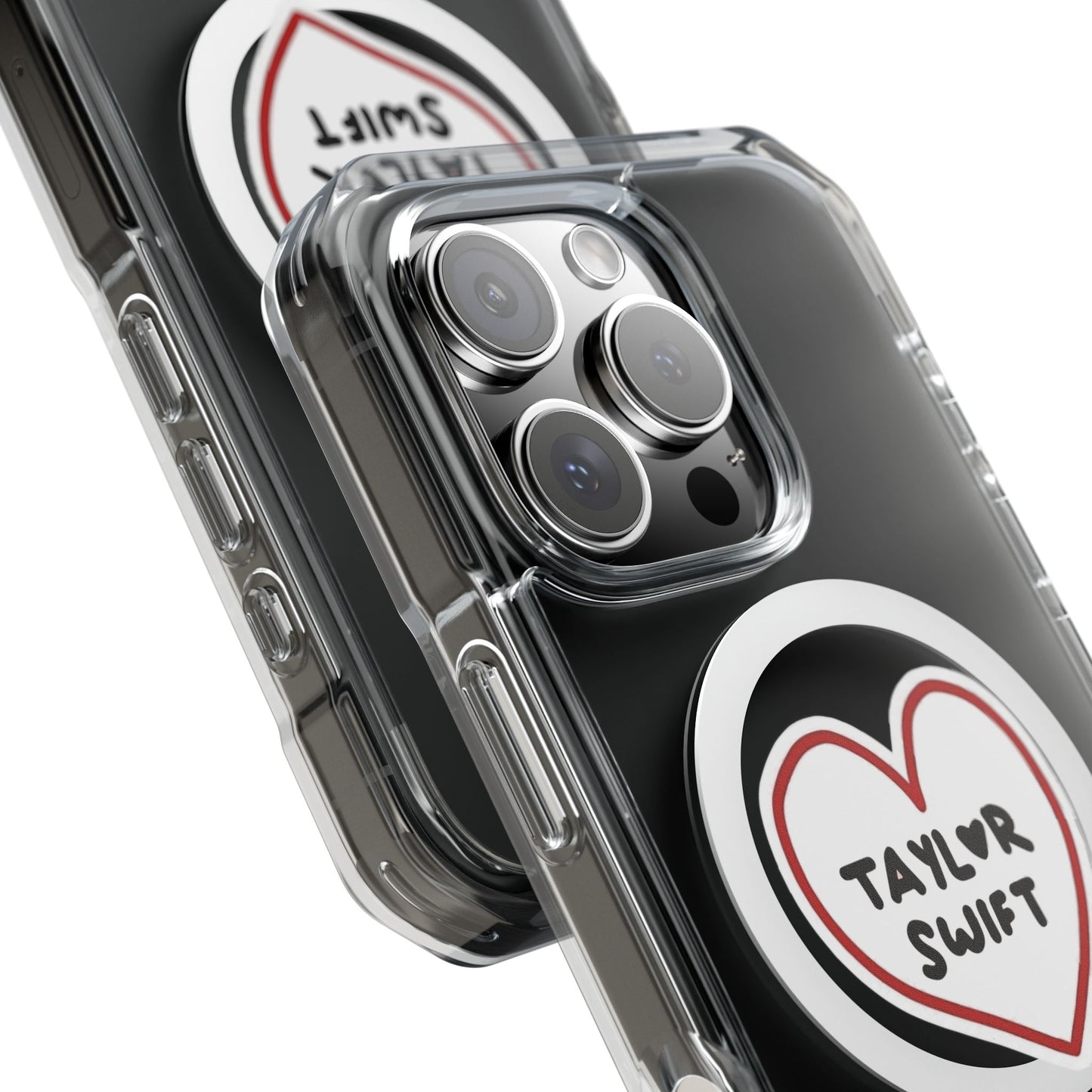Heartbeats & Midnights Magnetic clear Impact Case
