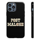 Tough iPhone Case (12–16 Pro Max) – Post Malone Bold Design