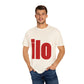 ILO Bold Red Block Unisex Dyed T-shirt