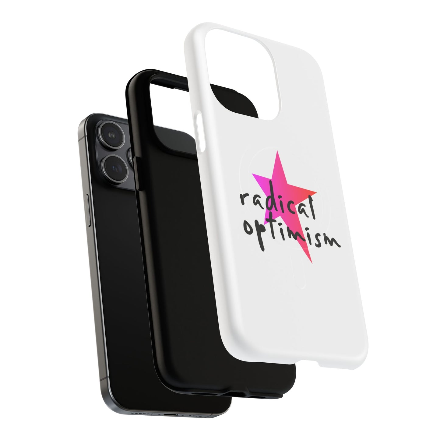 Flame Script Statement Tough Magnetic Case