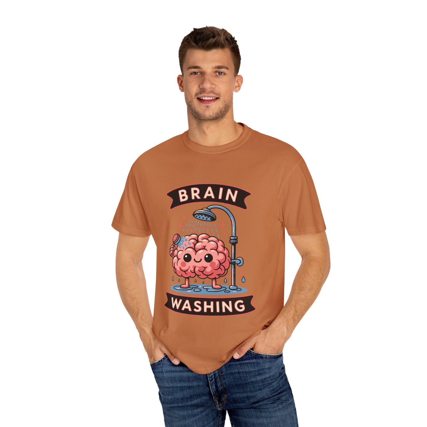 Snazzy Brain Washing Dyed Tee | Vintage Comfort