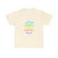 Vibrant Eye and Text Unisex Cotton Tee