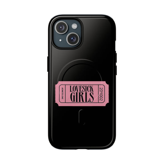 Iphone Lovesick Girls Ticket - Tough Magnetic Phone Case