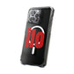 ILO Bold Red Block Magnetic Clear Impact Case
