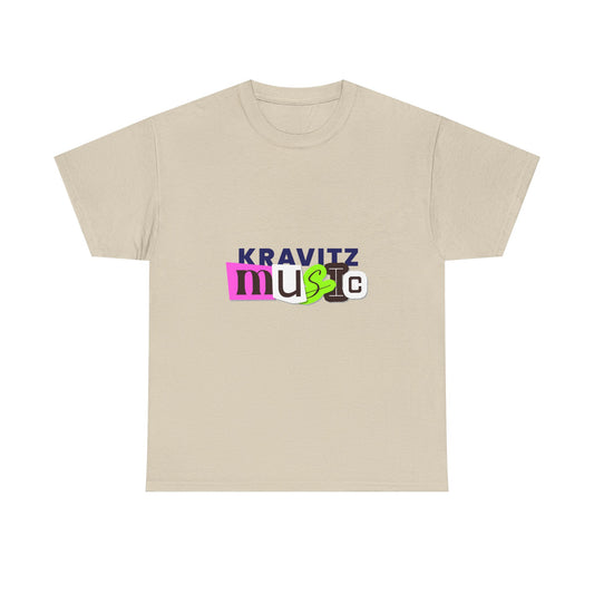 Mixed Tape Music Unisex Heavy cotton tee