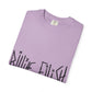 Twisted Ink Font Unisex Dyed T-shirt