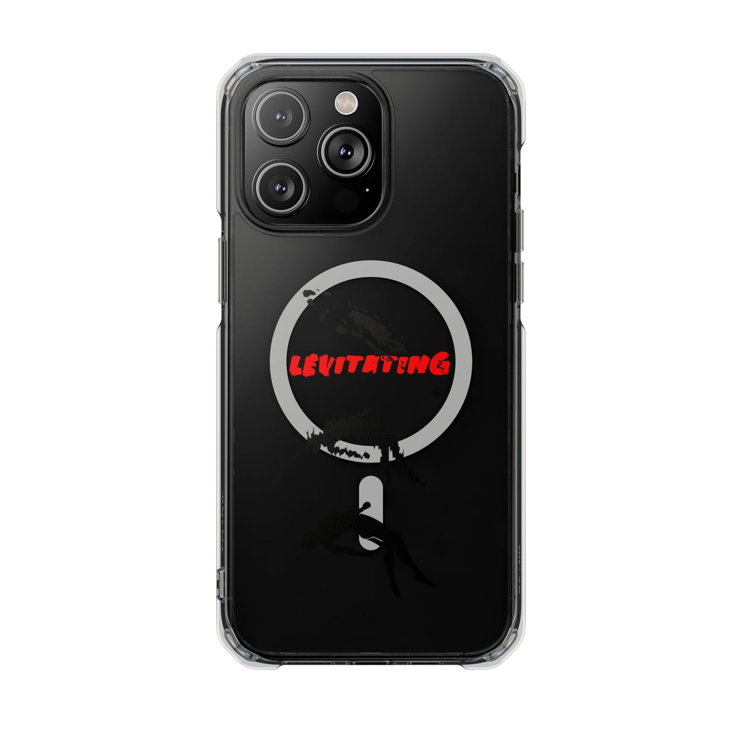 Levitating Vibes Magnetic Clear Impact case