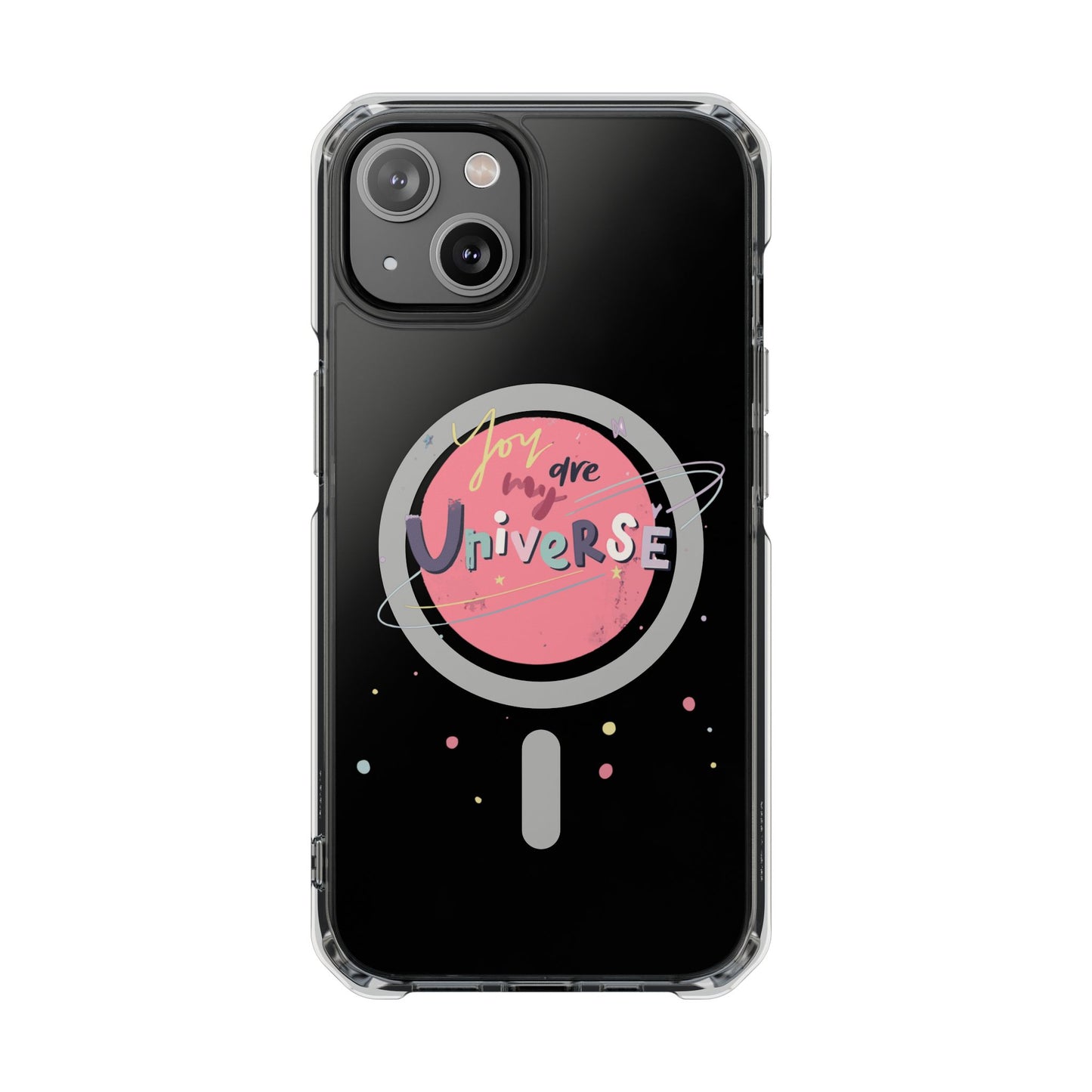 Pastel Planet & Universe Magnetic Clear Impact case
