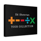 Matte Stretched Canvas, 1.25" Depth – Ed Sheeran Black Edition
