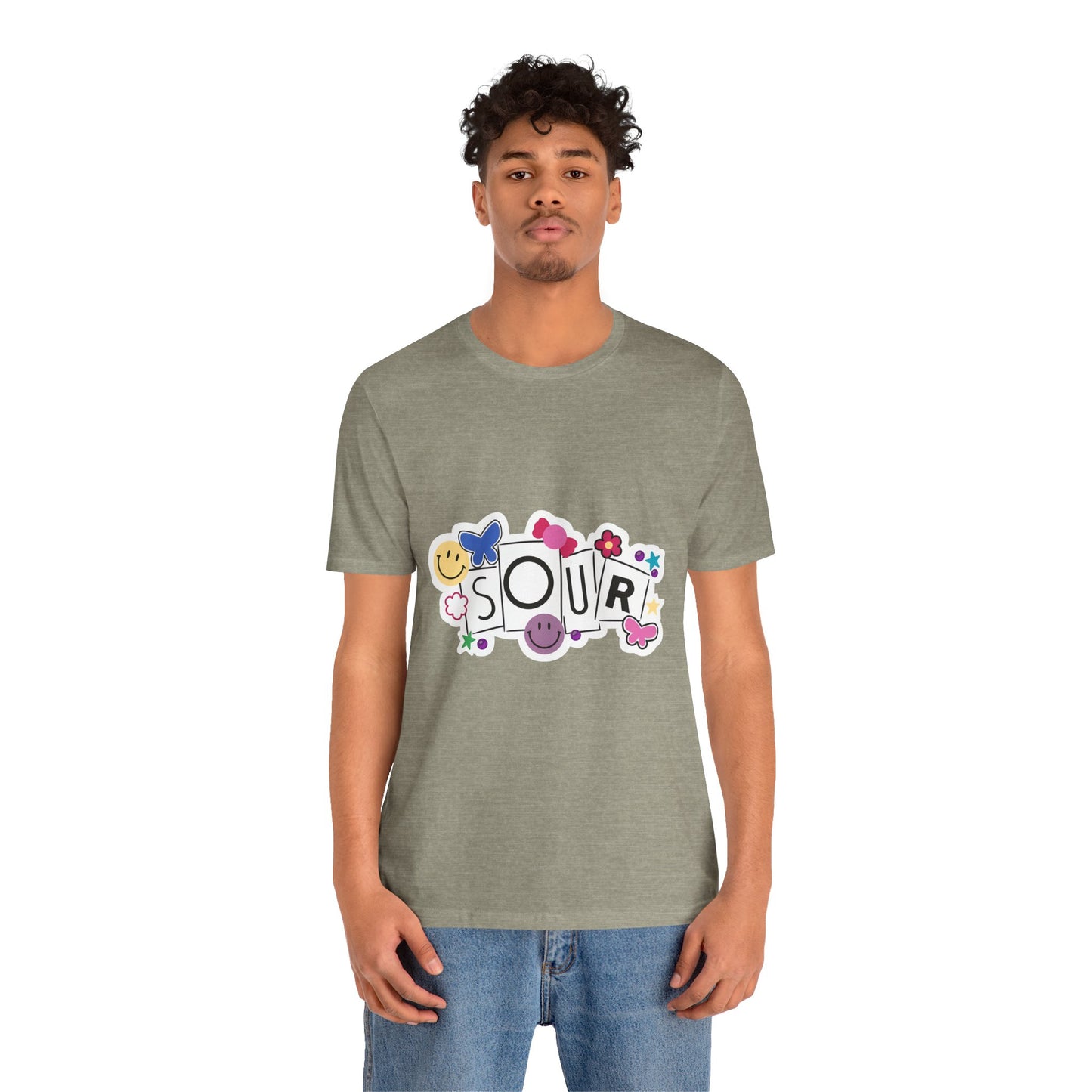 Olivia Rodrigo Unisex Jersey Short Sleeve Tee - Sour