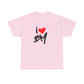 Sketch Love Groove Unisex Heavy cotton Tee