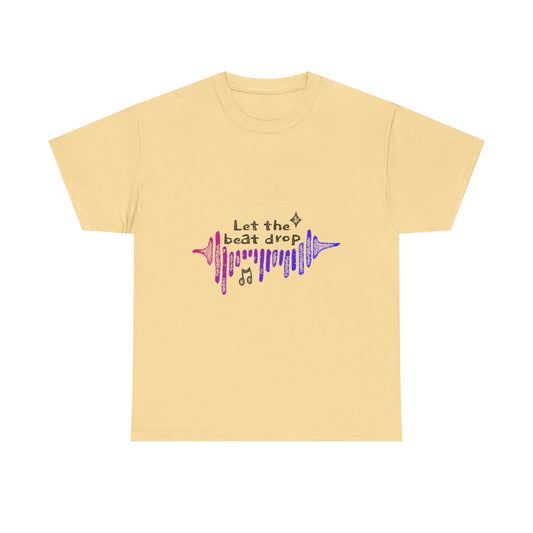 Bold Beats Visualizer Unisex Heavy cotton tee