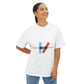 Parallel Vibe Unisex Oversized Boxy Tee
