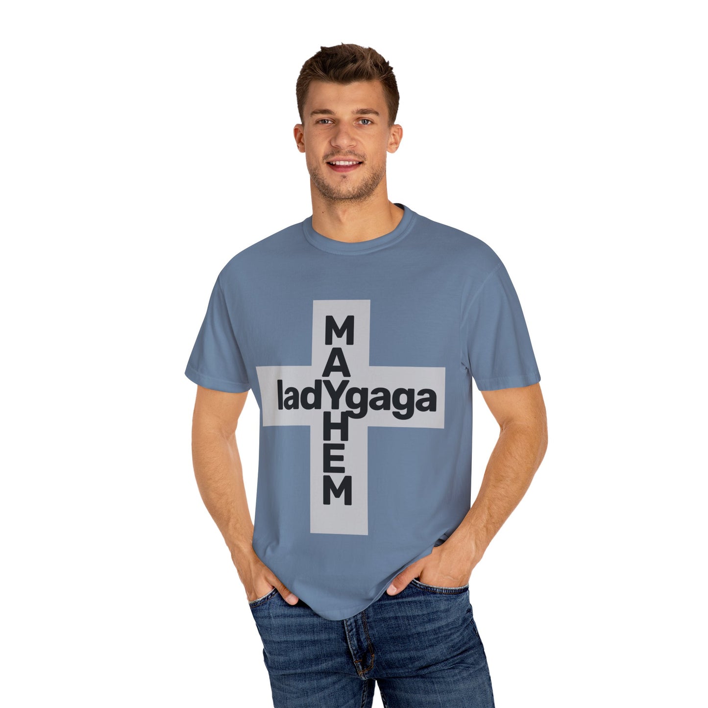 Lady Cross Mayhem-Unisex Dyed Tshirt