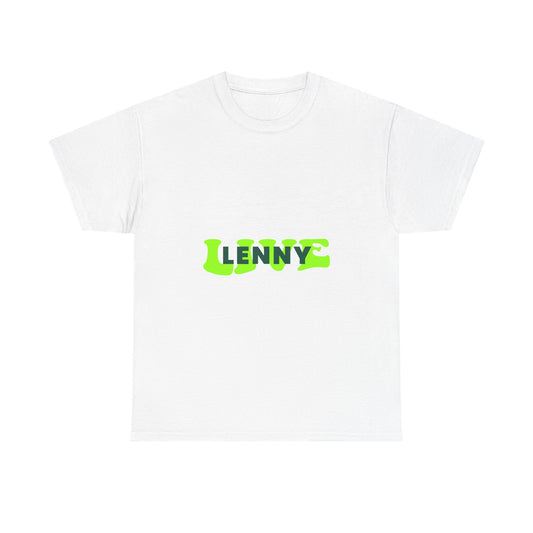Live Lenny Pop Unisex Heavy cotton tee