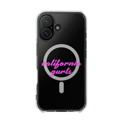 California Script Magnetic Clear Impact cases