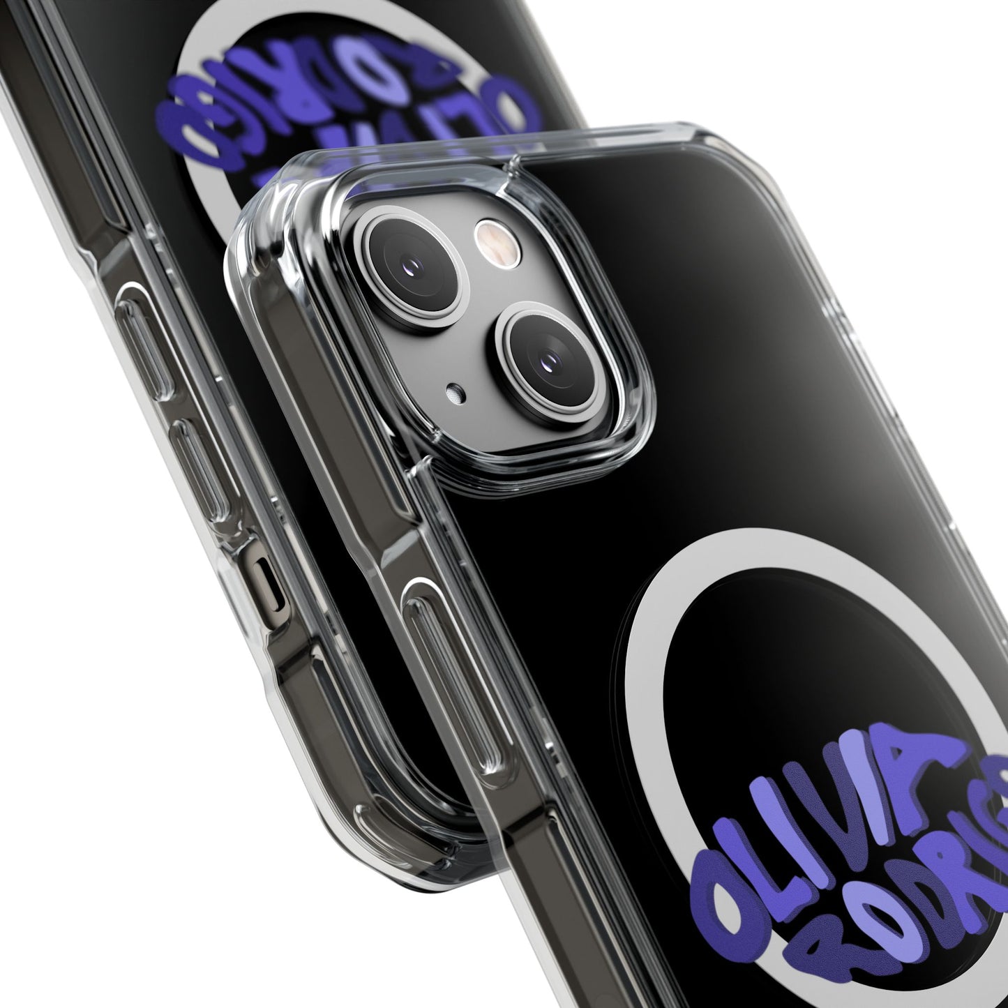 Olivia Rodrigo Wavy Text Magnetic Clear Impact Case