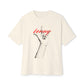 Rock Vibes Only Unisex Oversized Boxy tee