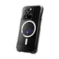 Purple Starry Eye Magnetic Clear Impact Case
