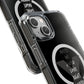 Abstract Paw and Brush Stroke Magnetic Clear Impact Case