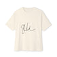 Outline Echo Unisex Oversized Boxy Tee