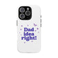 Dad Idea Right! Star & Butterfly Tough Magnetic phone case