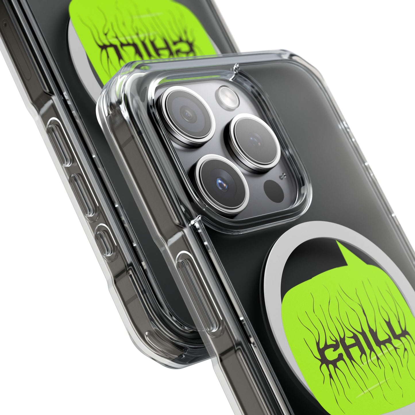 Chill Vibe Roots Magnetic clear Impact case