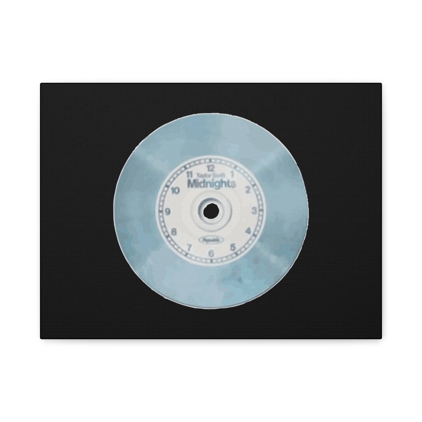 Midnight Vinyl Vibes Matte Canvas