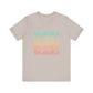 Retro Pop Lines Unisex jersey short sleeve tee