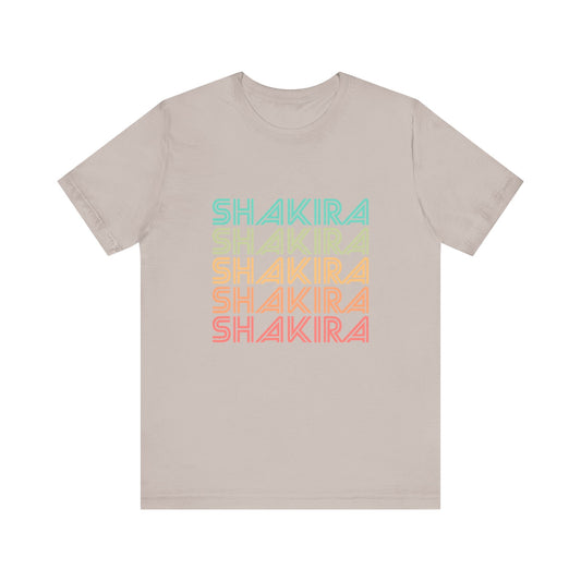 Retro Pop Lines Unisex jersey short sleeve tee