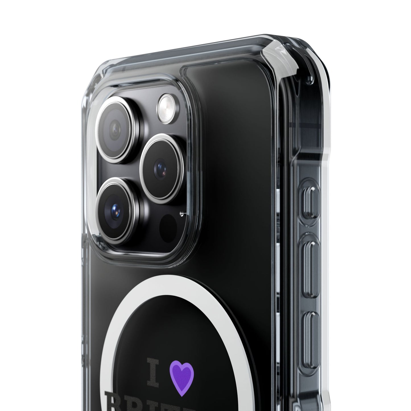 I Love British Accents Magnetic Clear Impact Case