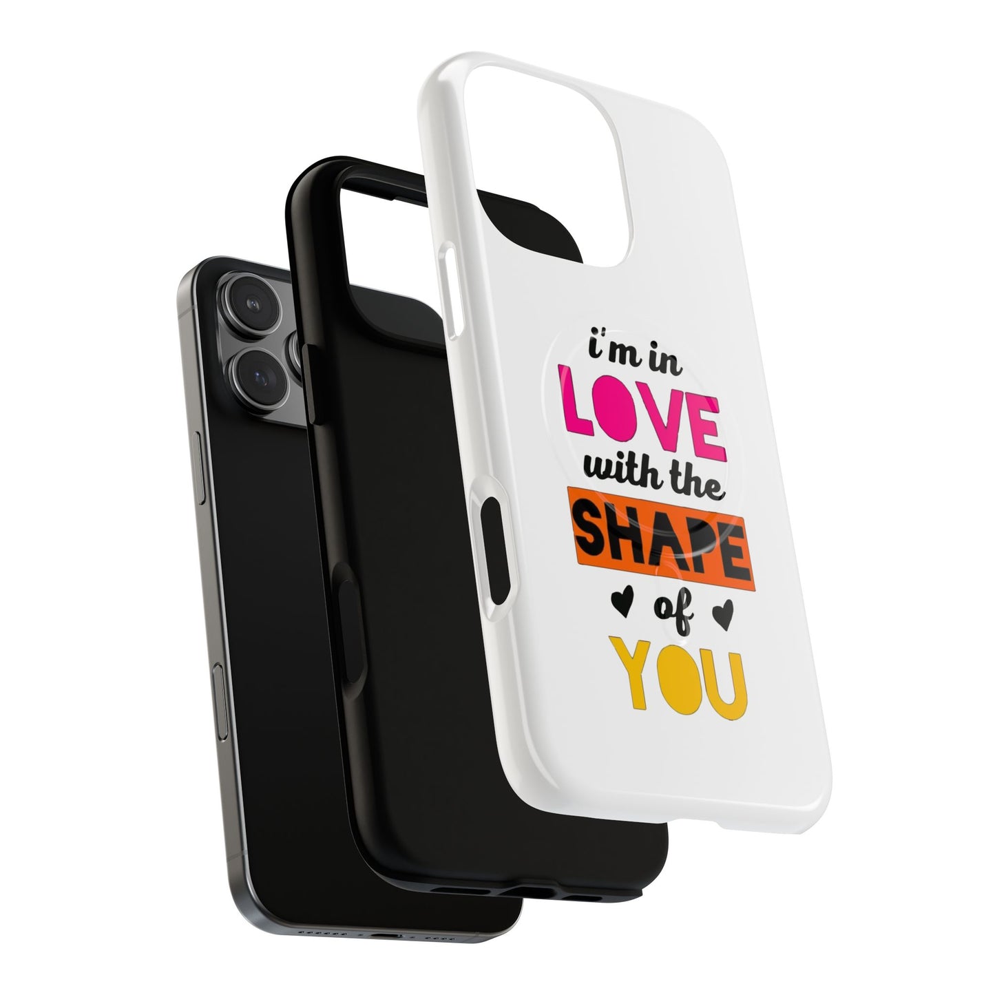 Orange Divide Symbol Tough Magnetic case