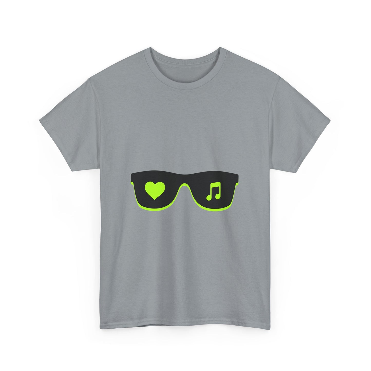 Neon Love Notes Unisex Heavy cotton tee