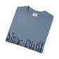 Twisted Ink Font Unisex Dyed T-shirt