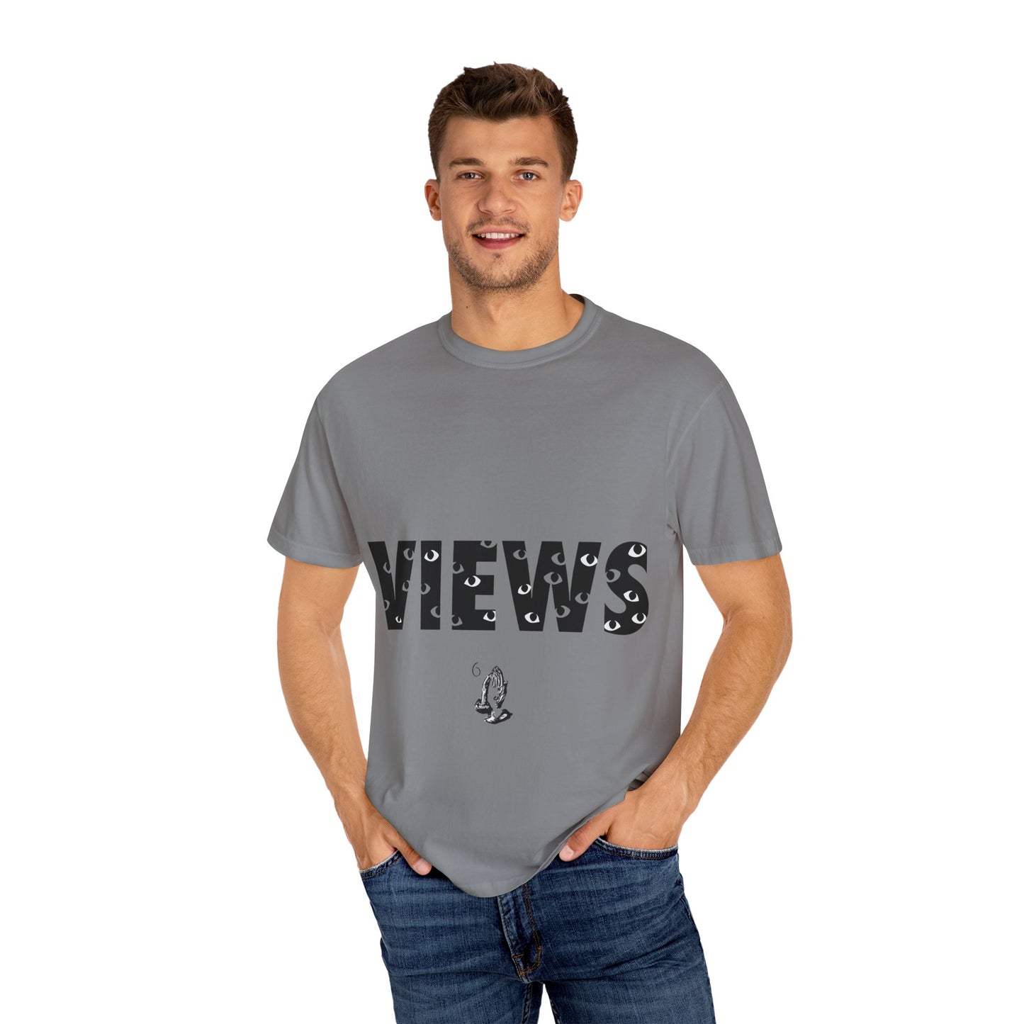 All Eyes on Views Dyed Tshirt